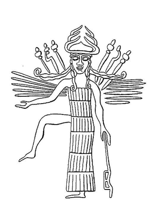 Deity depiction