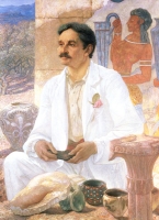 Arthur J. Evans, portrait, 1907