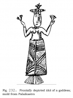 Minoan 'Mother Goddess', idol